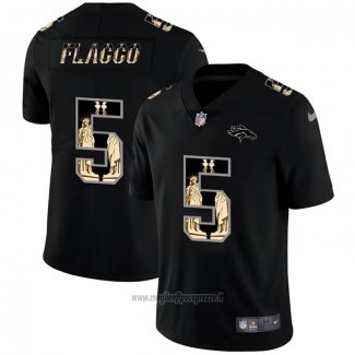 Maglia NFL Limited Denver Broncos Flacco Statue Of Liberty Fashion Nero