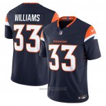 Maglia NFL Limited Denver Broncos Javonte Williams Alternato Vapor F.U.S.E. Blu
