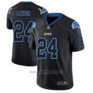 Maglia NFL Limited Detroit Lions Nevin Lawson Nero Color Rush 2018 Lights Out