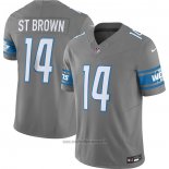 Maglia NFL Limited Detroit Lions Ra St. Brown Vapor F.u.s.e. Grigio