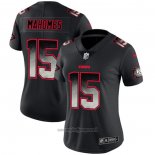 Maglia NFL Limited Donna Kansas City Chiefs Mahomes Smoke Fashion Nero
