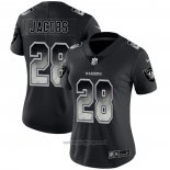 Maglia NFL Limited Donna Las Vegas Raiders Jacobs Smoke Fashion Nero