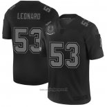 Maglia NFL Limited Indianapolis Colts Leonard 2019 Salute To Service Nero