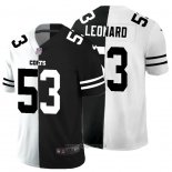 Maglia NFL Limited Indianapolis Colts Leonard White Black Split