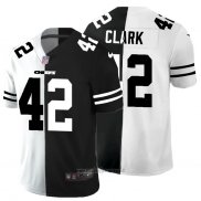 Maglia NFL Limited Kansas City Chiefs Clark White Black Split