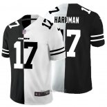 Maglia NFL Limited Kansas City Chiefs Hardman Black White Split