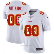Maglia NFL Limited Kansas City Chiefs Personalizzate Logo Dual Overlap Bianco