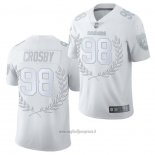 Maglia NFL Limited Las Vegas Raiders Maxx Crosby MVP Bianco