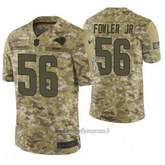 Maglia NFL Limited Los Angeles Rams Dante Fowler Jr. 2018 Salute To Service Camuffamento