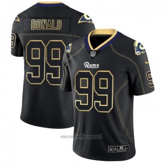Maglia NFL Limited Los Angeles Rams Donald Lights Out Nero
