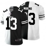 Maglia NFL Limited Miami Dolphins Marino White Black Split