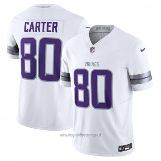 Maglia NFL Limited Minnesota Vikings Cris Carter Alternato Vapor F.U.S.E. Retired Bianco