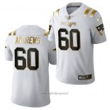Maglia NFL Limited New England Patriots David Andrews Golden Edition 2020 Bianco