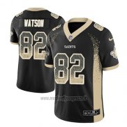 Maglia NFL Limited New Orleans Saints Benjamin Watson Saints Nero 2018 Rush Drift Fashion