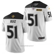 Maglia NFL Limited New Orleans Saints Cesar Ruiz Citta Edition Bianco