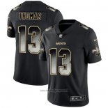 Maglia NFL Limited New Orleans Saints Thomas Smoke Fashion Nero