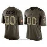 Maglia NFL Limited New York Giants Personalizzate Salute To Service Verde2