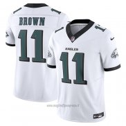 Maglia NFL Limited Philadelphia Eagles A.J. Brown Vapor F.U.S.E. Bianco2
