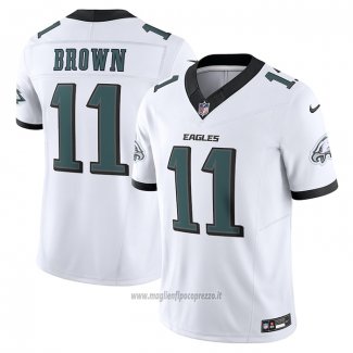 Maglia NFL Limited Philadelphia Eagles A.J. Brown Vapor F.U.S.E. Bianco2