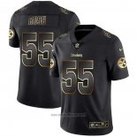 Maglia NFL Limited Pittsburgh Steelers Bush Vapor Untouchable Nero