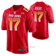 Maglia NFL Limited San Diego Chargers Philip Rivers 2019 Pro Bowl Rosso