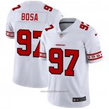 Maglia NFL Limited San Francisco 49ers Bosa Team Logo Fashion Bianco