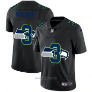 Maglia NFL Limited Seattle Seahawks Wilson Logo Dual Overlap Nero