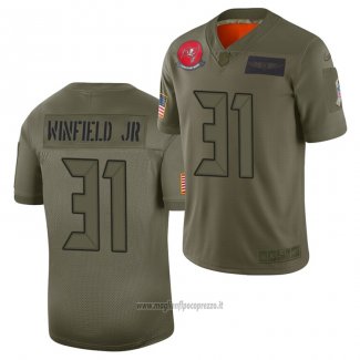 Maglia NFL Limited Tampa Bay Buccaneers Antoine Winfield JR. 2019 Salute To Service Verde