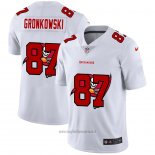 Maglia NFL Limited Tampa Bay Buccaneers Gronkowski Logo Dual Overlap Bianco