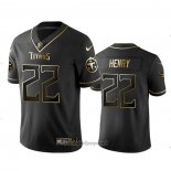 Maglia NFL Limited Tennessee Titans Henry Golden Edition Nero