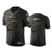 Maglia NFL Limited Tennessee Titans Henry Golden Edition Nero
