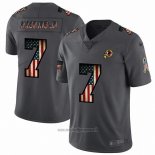 Maglia NFL Limited Washington Commanders Haskins Jr Retro Flag Nero