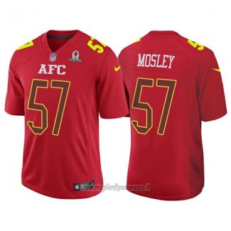 Maglia NFL Pro Bowl AFC Mosley 2017 Rosso