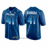 Maglia NFL Pro Bowl New Orleans Saints 41 Alvin Kamara NFC 2018 Blu