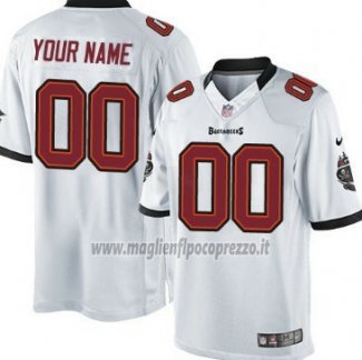 Maglia NFL Tampa Bay Buccaneers Personalizzate Bianco