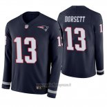 Maglia NFL Therma Manica Lunga New England Patriots Phillip Dorsett Blu