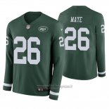 Maglia NFL Therma Manica Lunga New York Jets Marcus Maye Verde