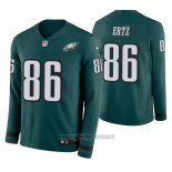 Maglia NFL Therma Manica Lunga Philadelphia Eagles Zach Ertz Verde