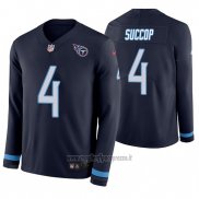 Maglia NFL Therma Manica Lunga Tennessee Titans Ryan Succop Blu