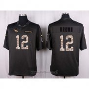 Maglia NFL Anthracite Arizona Cardinals Brown 2016 Salute To Service