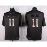 Maglia NFL Anthracite Miami Dolphins Wallace 2016 Salute To Service