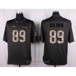 Maglia NFL Anthracite Seattle Seahawks Baldwin 2016 Salute To Service
