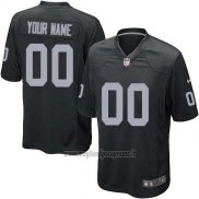 Maglia NFL Bambino Las Vegas Raiders Personalizzate Nero