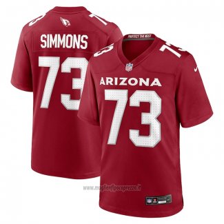 Maglia NFL Game Arizona Cardinals Lachavious Simmons Rosso