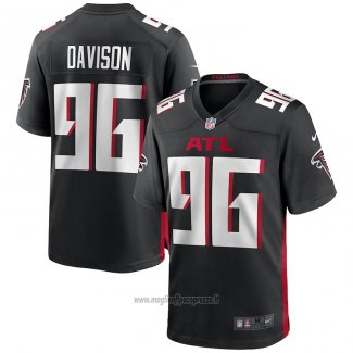 Maglia NFL Game Atlanta Falcons Tyeler Davison Nero