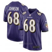 Maglia NFL Game Baltimore Ravens Zack Johnson Home Viola