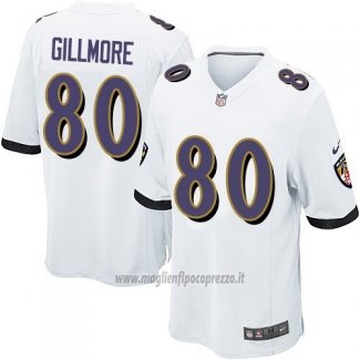 Maglia NFL Game Bambino Baltimore Ravens Gillmore Bianco