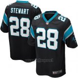Maglia NFL Game Bambino Carolina Panthers Stewart Nero
