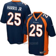 Maglia NFL Game Bambino Denver Broncos Harris Jr Blu Scuro