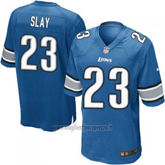 Maglia NFL Game Bambino Detroit Lions Slay Blu